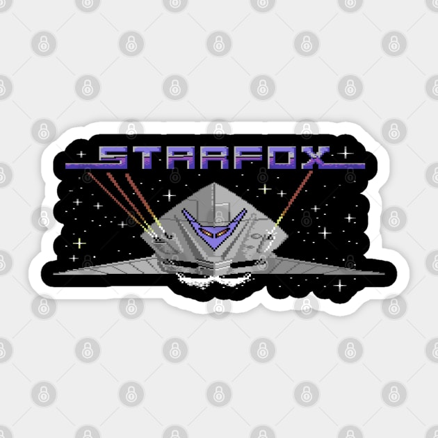StarFox Sticker by ilovethec64